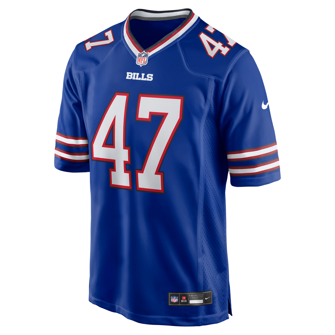 Men's Buffalo Bills Christian Benford Royal Game NFL Football Jersey - view 2