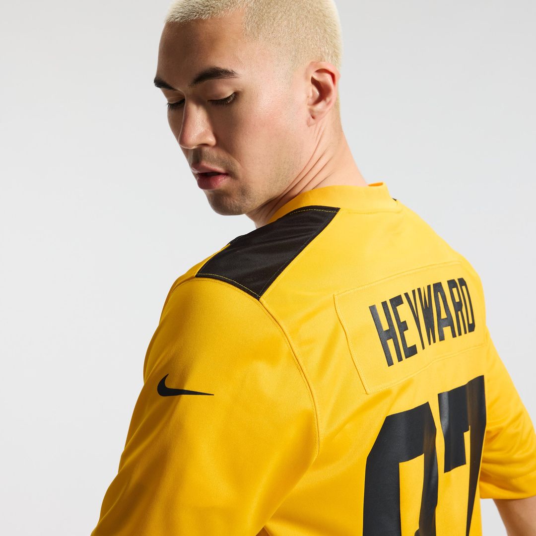 Men's Pittsburgh Steelers Cameron Heyward Black Game NFL Football Jersey - view 27
