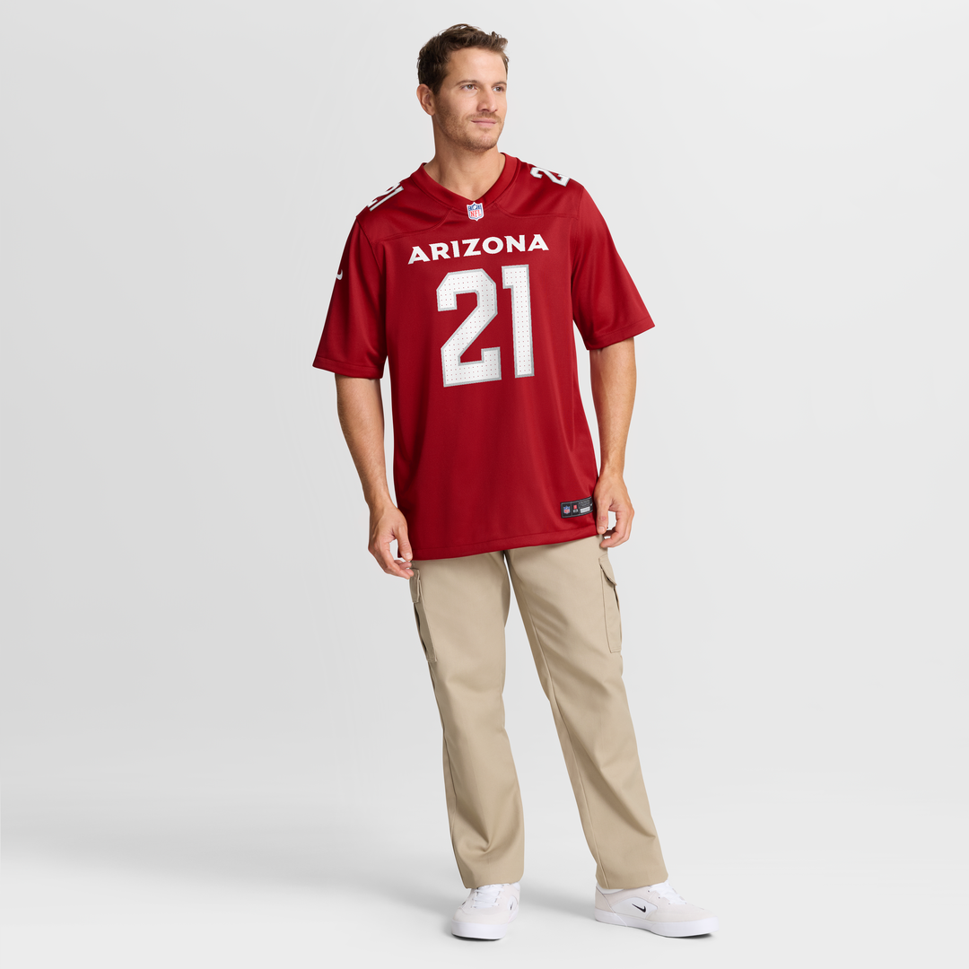 Men's Arizona Cardinals Garrett Williams Cardinal Game NFL Football Jersey - view 7