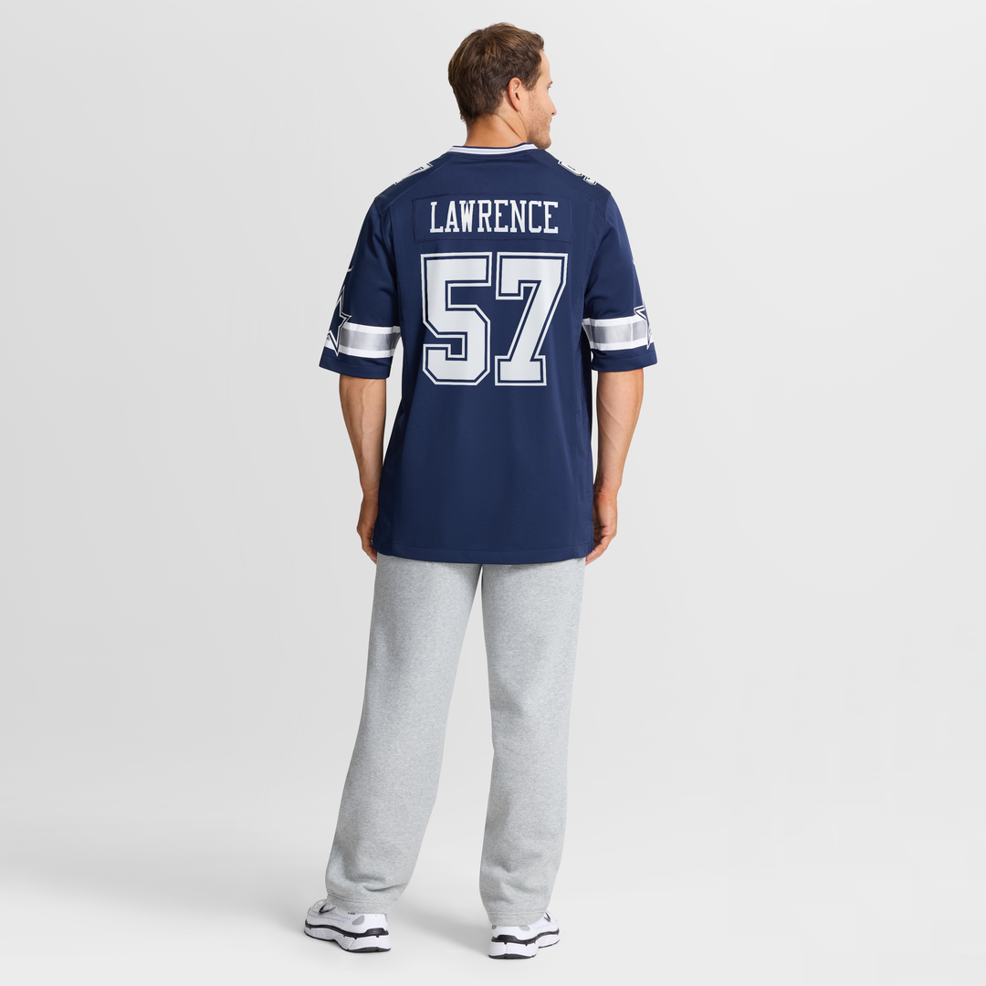 Men's Dallas Cowboys Malachi Lawrence White Game NFL Football Jersey - view 9