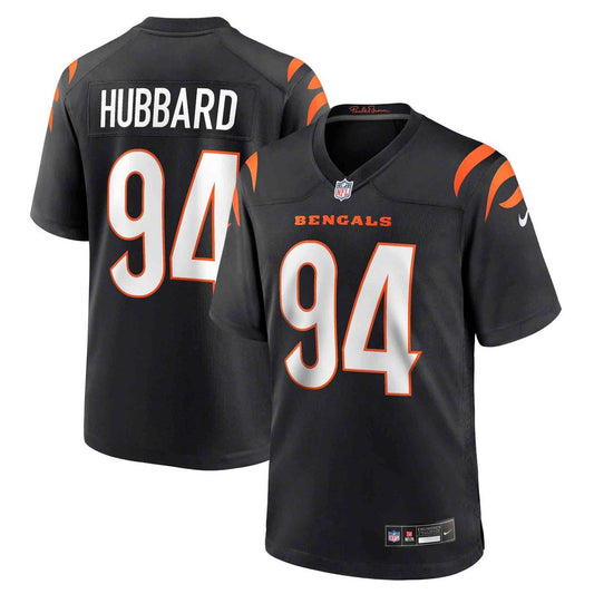 Men's Cincinnati Bengals Sam Hubbard Black Player Game NFL Football Jersey - view 1