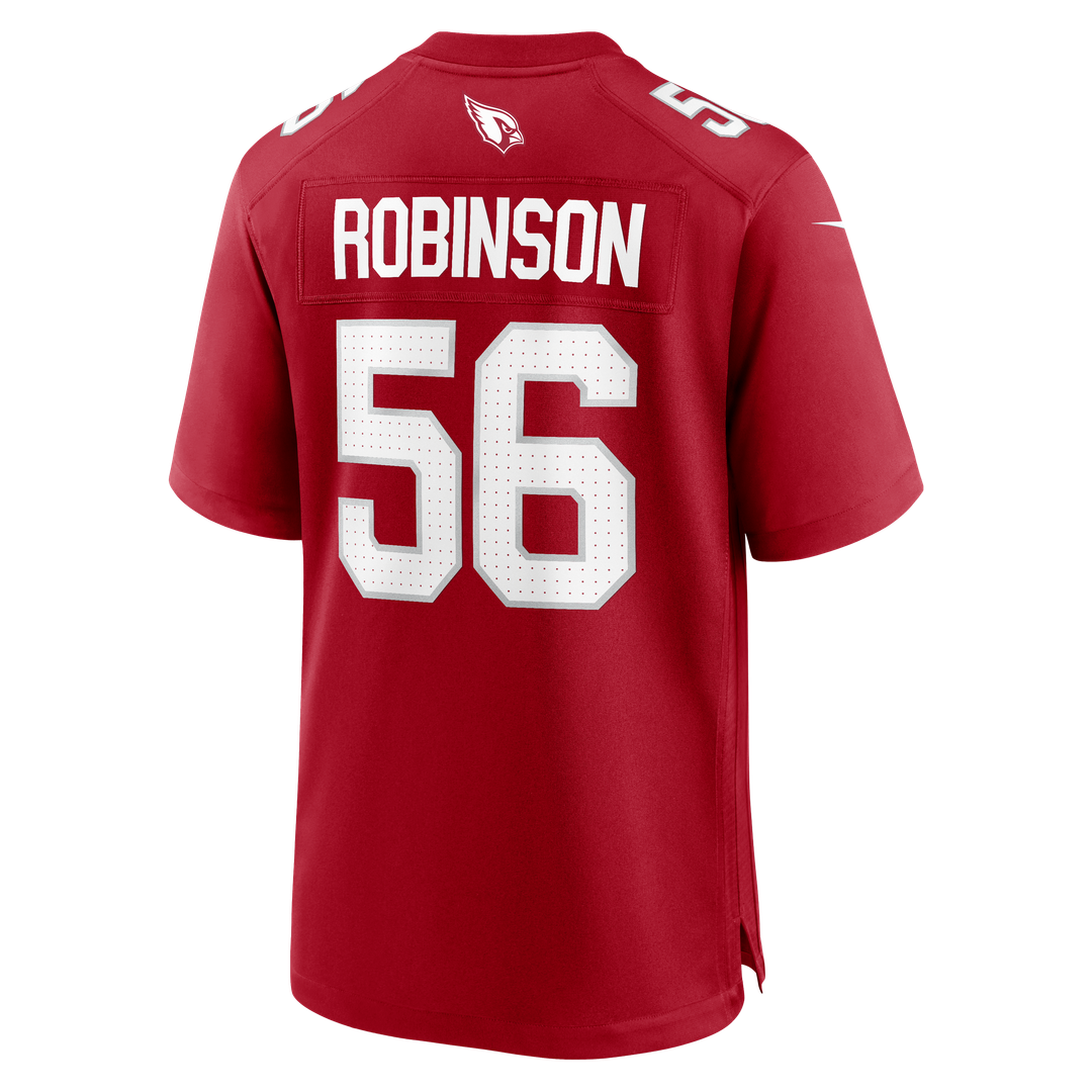 Men's Arizona Cardinals Darius Robinson Cardinal Player Game NFL Football Jersey - view 3