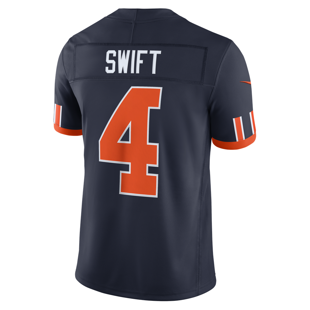 Men's Chicago Bears D'Andre Swift Navy 2026 Rivalries Collection Game NFL Football Jersey - view 5