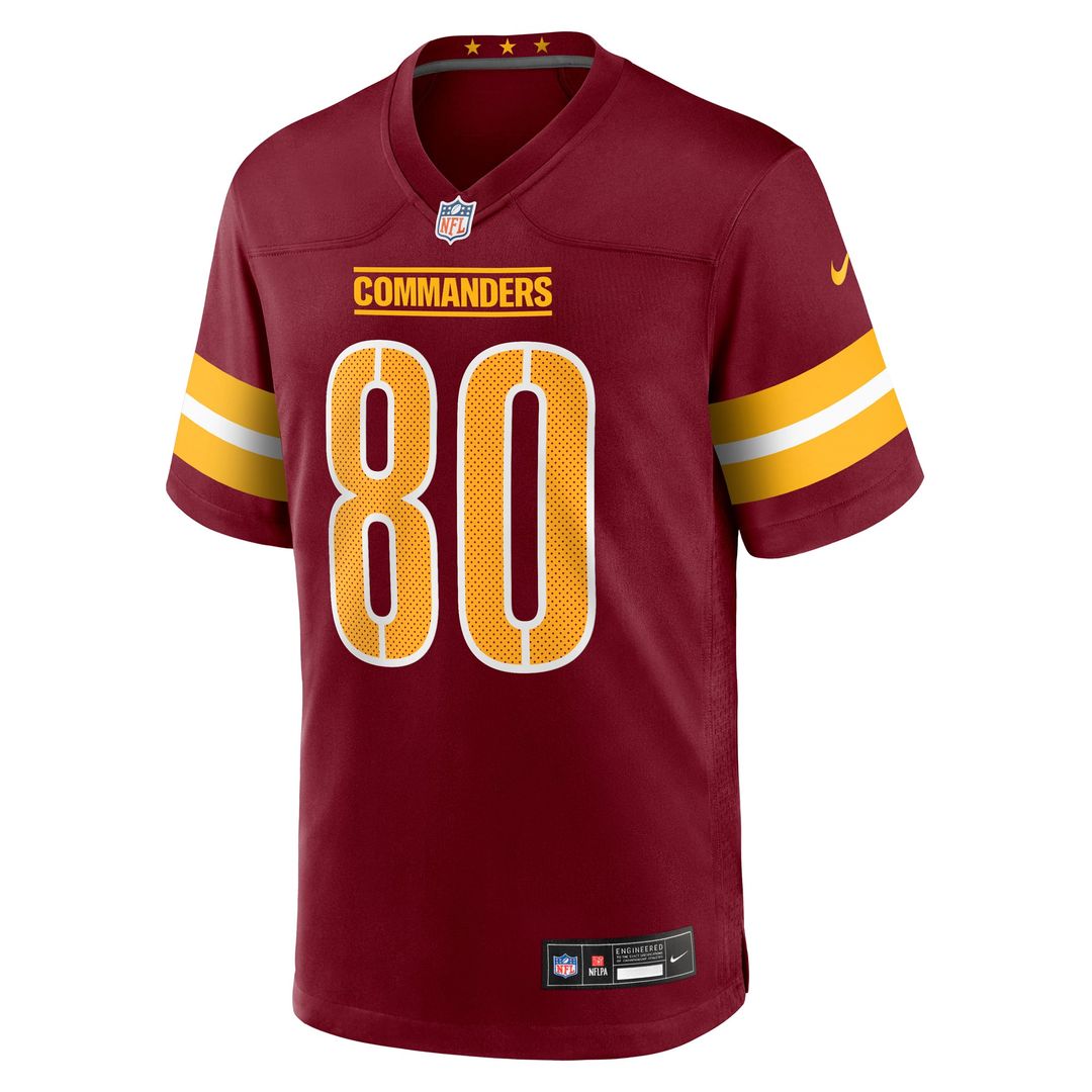 Men's Washington Commanders Tyree Jackson Burgundy Team Game NFL Football Jersey - view 2