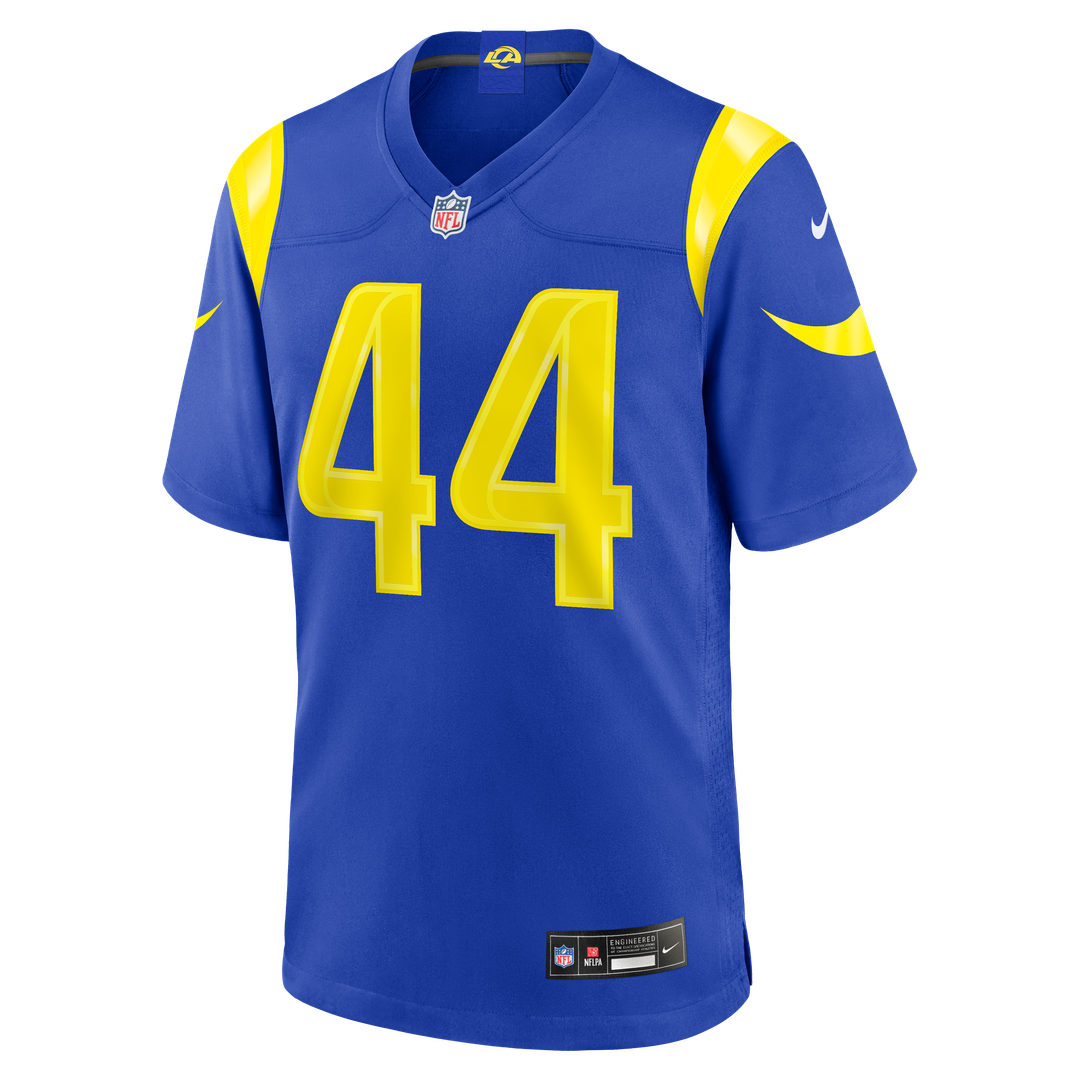 Men's Los Angeles Rams Grant Stuard Royal Team Game NFL Football Jersey - view 2