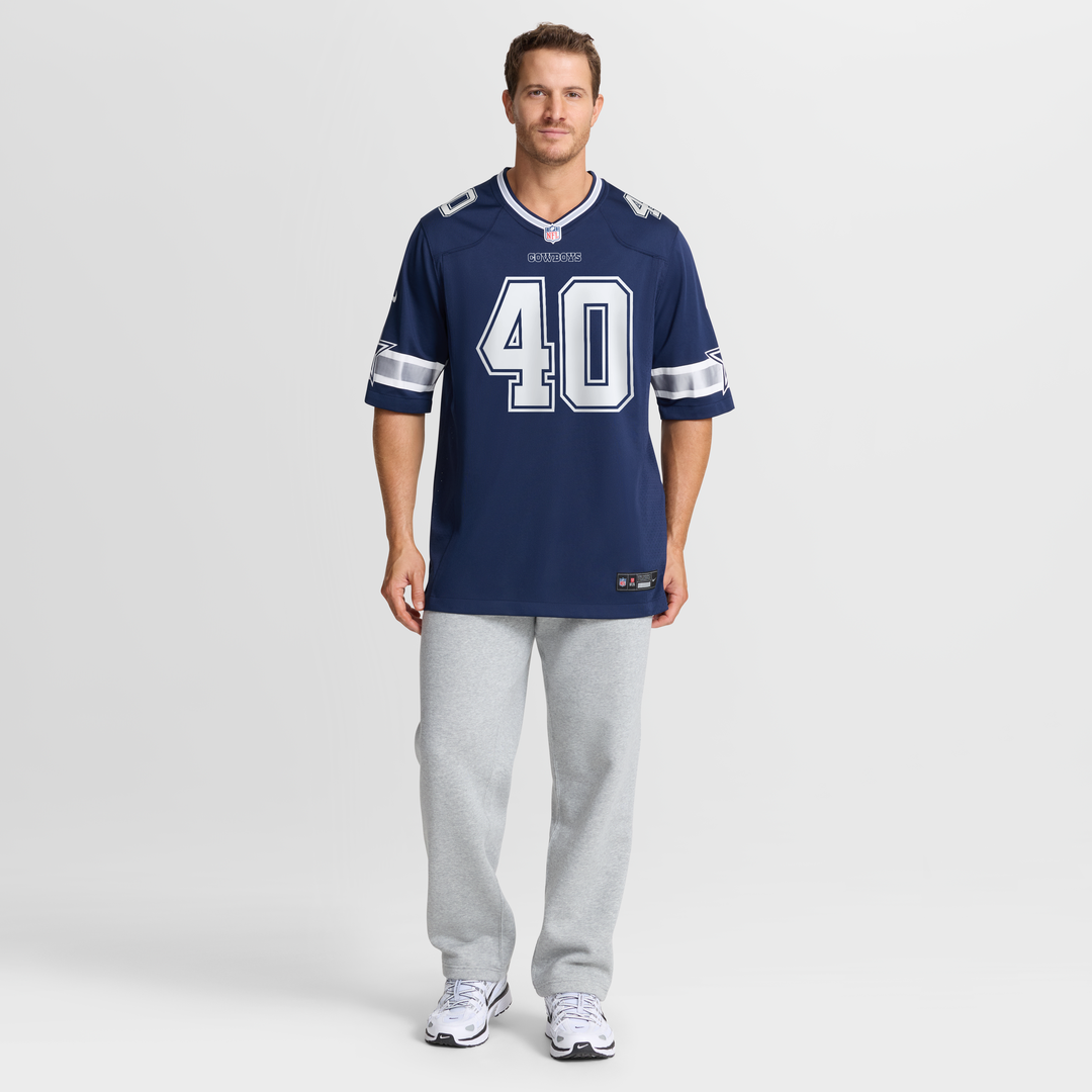 Men's Dallas Cowboys Von Miller Navy Game NFL Football Jersey - view 2