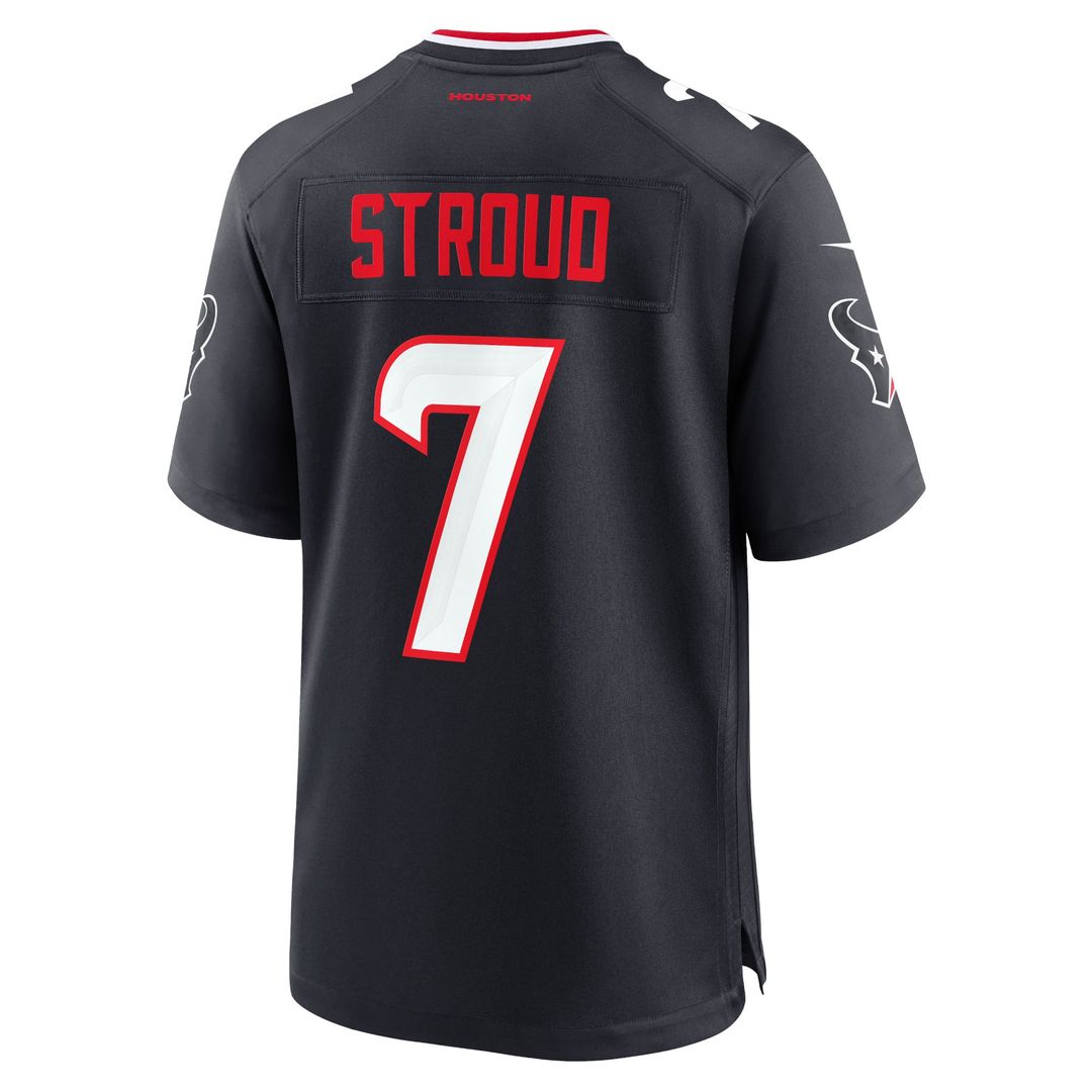 Men's Houston Texans C.J. Stroud White Game NFL Football Jersey - view 9