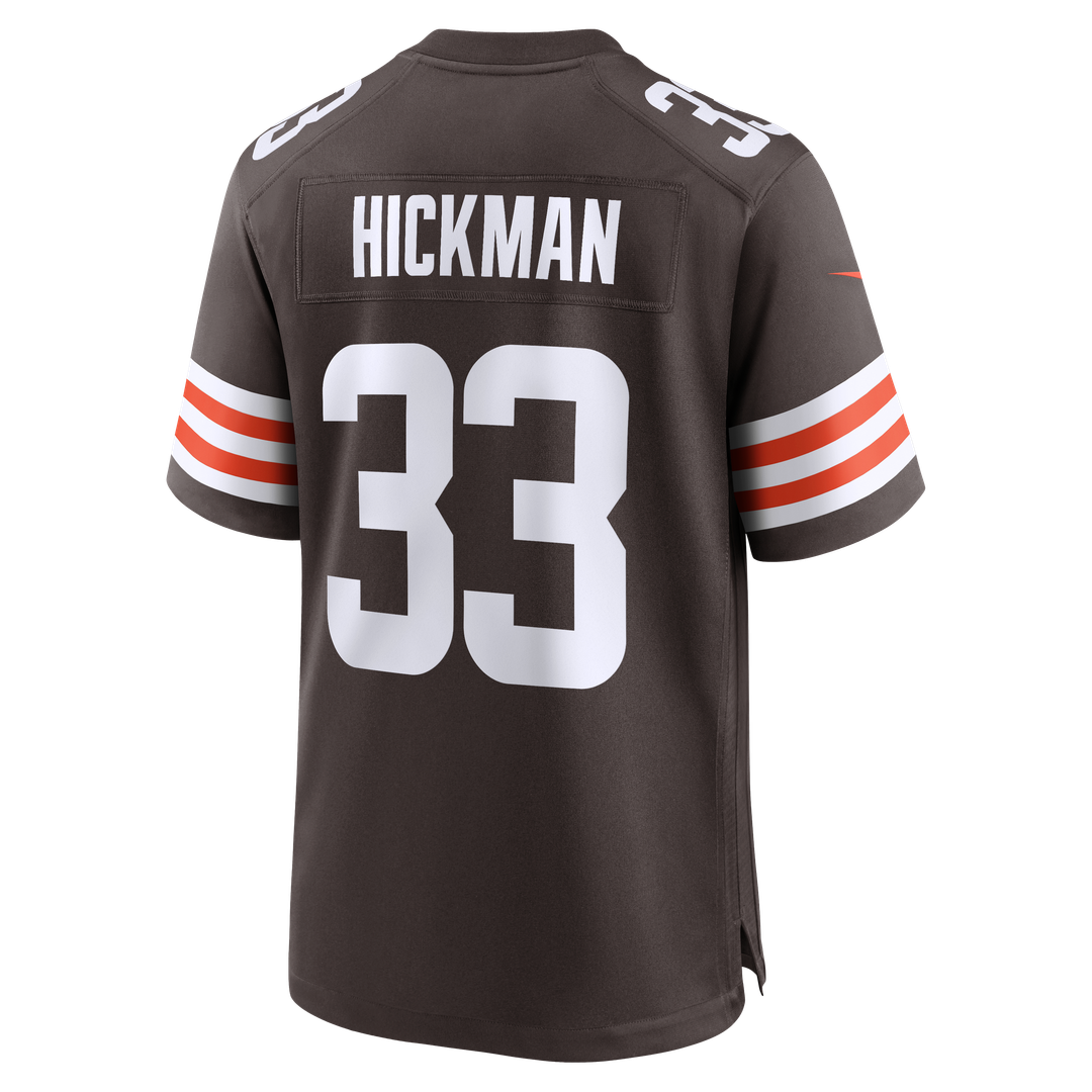Men's Cleveland Browns Ronnie Hickman Brown Team Game NFL Football Jersey - view 3