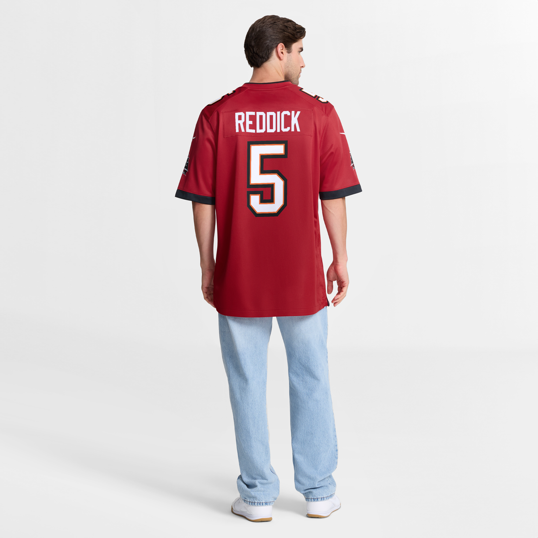 Men's Tampa Bay Buccaneers Haason Reddick Red Team Game NFL Football Jersey - view 8