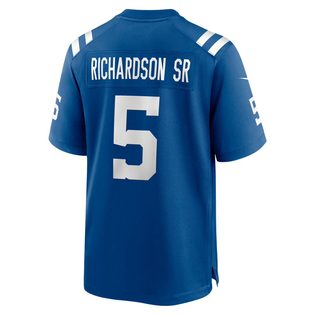 Men's Indianapolis Colts Anthony Richardson Sr. Royal Team Game NFL Football Jersey - view 3