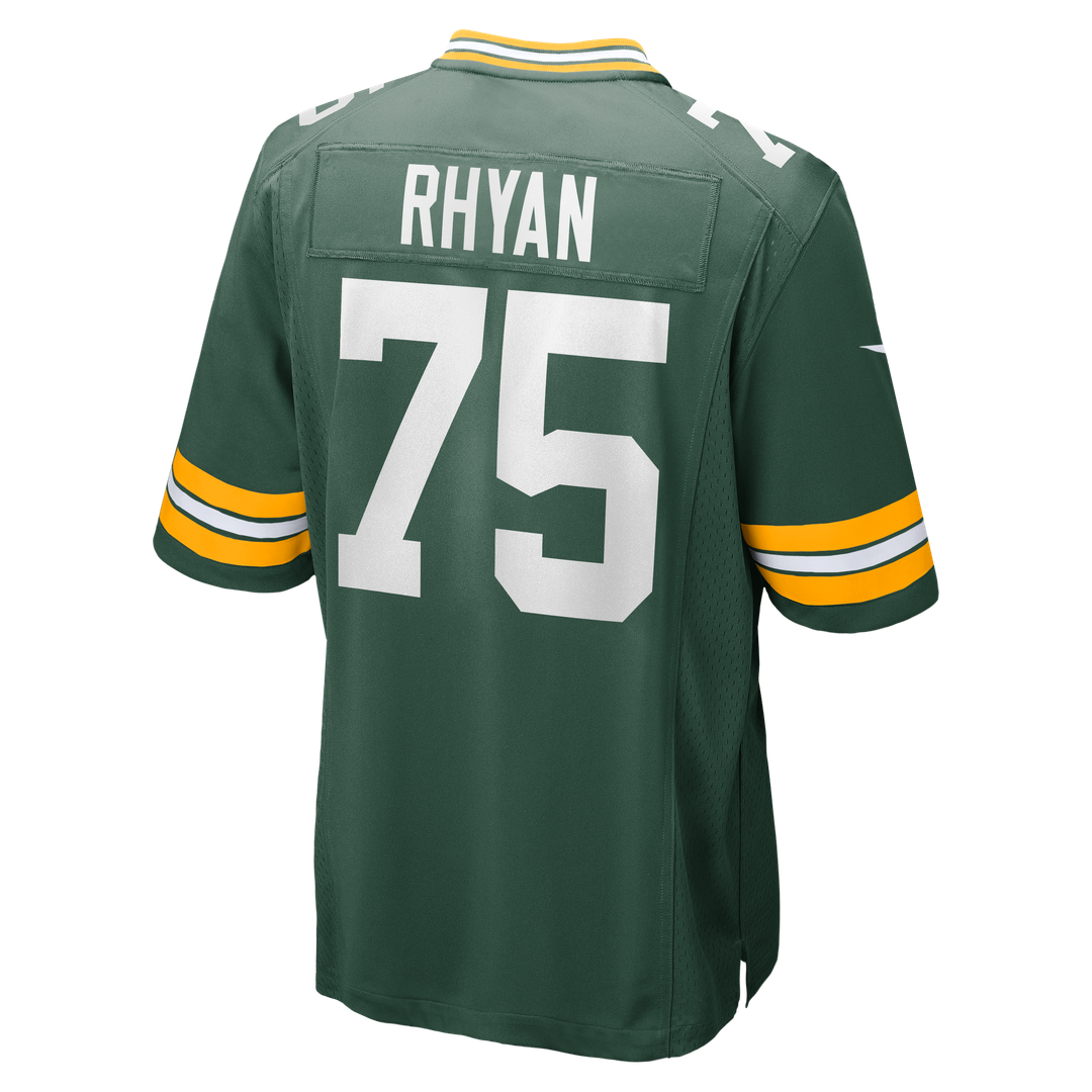Men's Green Bay Packers Sean Rhyan Green Game NFL Football Jersey - view 3