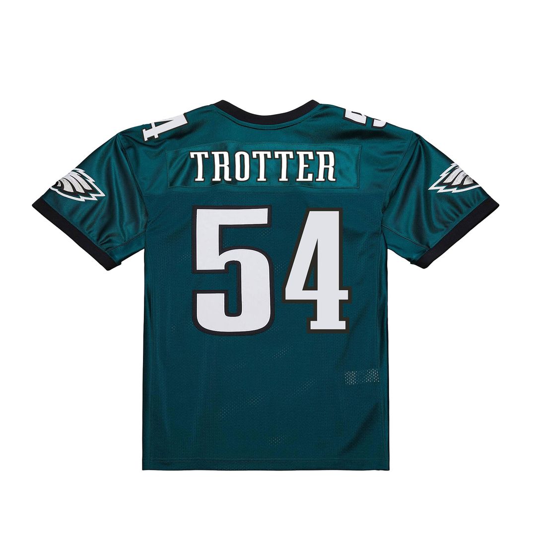 Men's Philadelphia Eagles Jeremiah Trotter Green 2000 Legacy Throwback Replica NFL Football Jersey - view 3