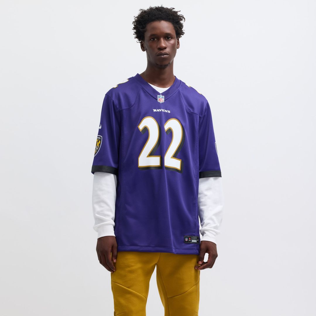 Men's Baltimore Ravens Derrick Henry Purple Game NFL Football Jersey - view 4
