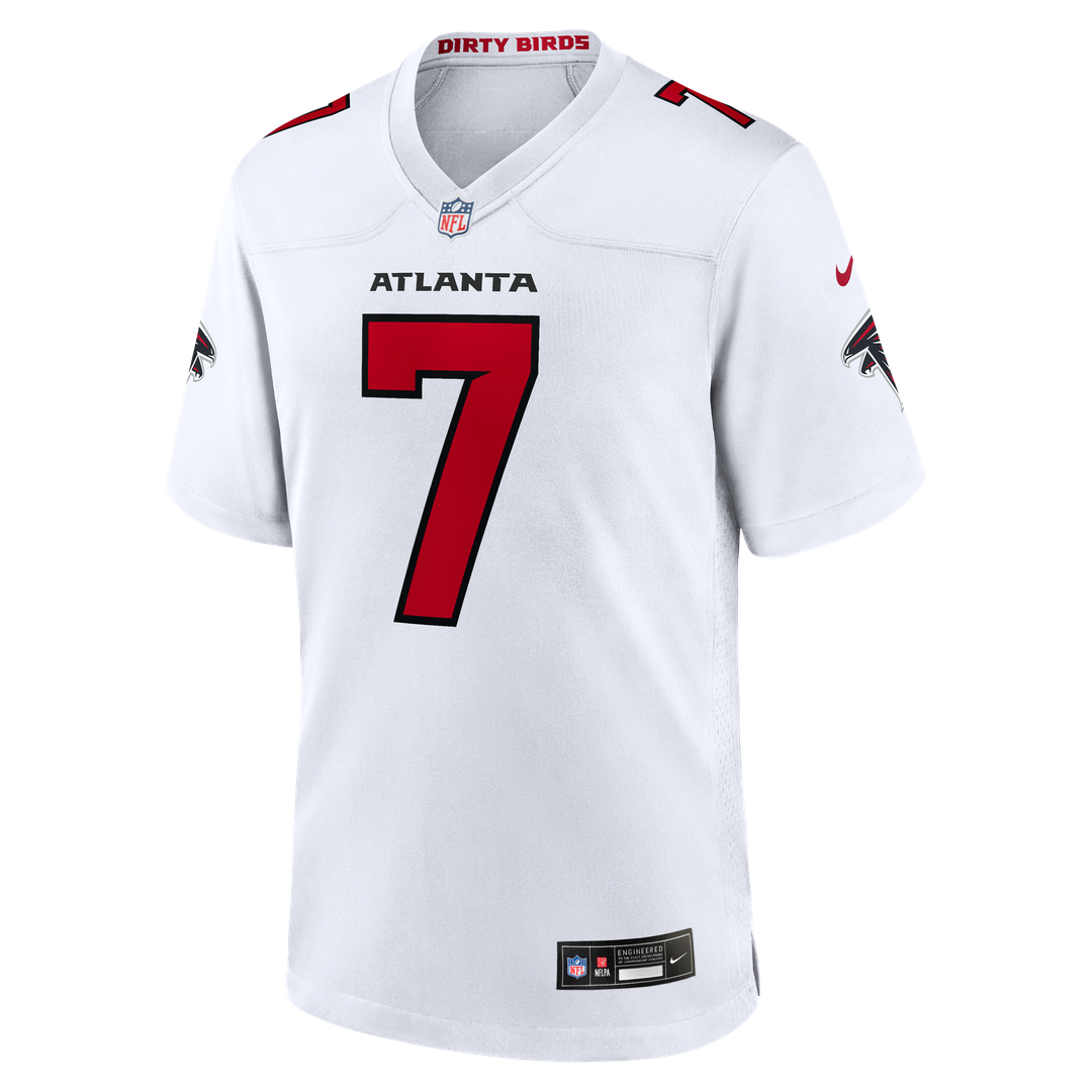 Men's Atlanta Falcons Bijan Robinson White Game NFL Football Jersey - view 6
