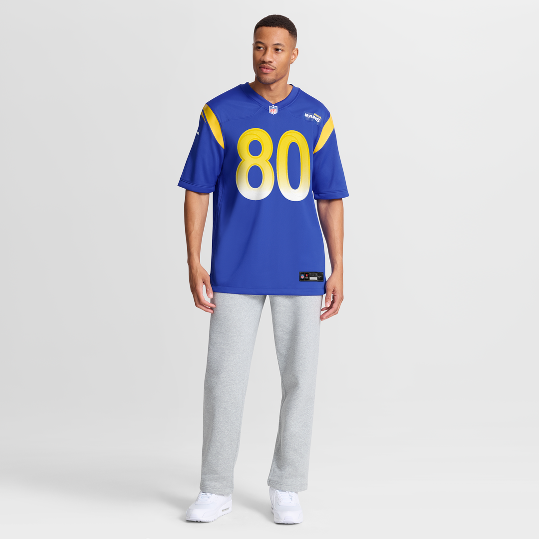 Men's Los Angeles Rams Isaac Bruce Royal Game NFL Football Jersey - view 7