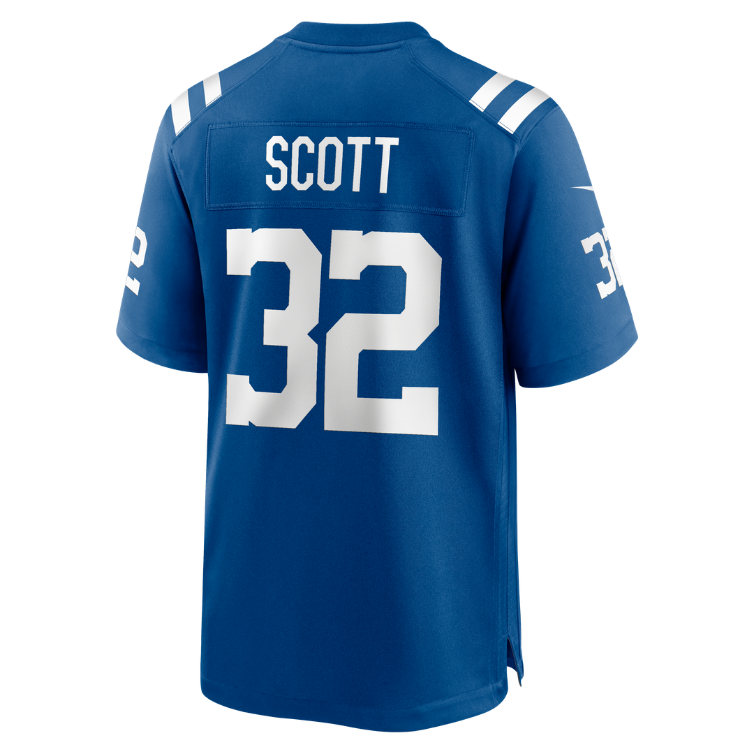 Men's Indianapolis Colts Daniel Scott Royal Team Game NFL Football Jersey - view 3