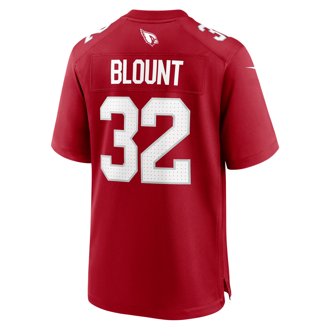 Men's Arizona Cardinals Joey Blount Cardinal Game NFL Football Jersey - view 3