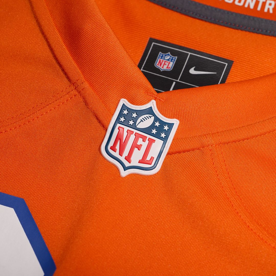 Men's Denver Broncos Champ Bailey Orange Retired Player Alternate Game NFL Football Jersey - view 4