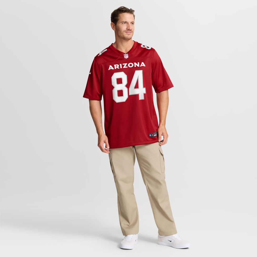 Men's Arizona Cardinals Elijah Higgins Cardinal Team Game NFL Football Jersey - view 7