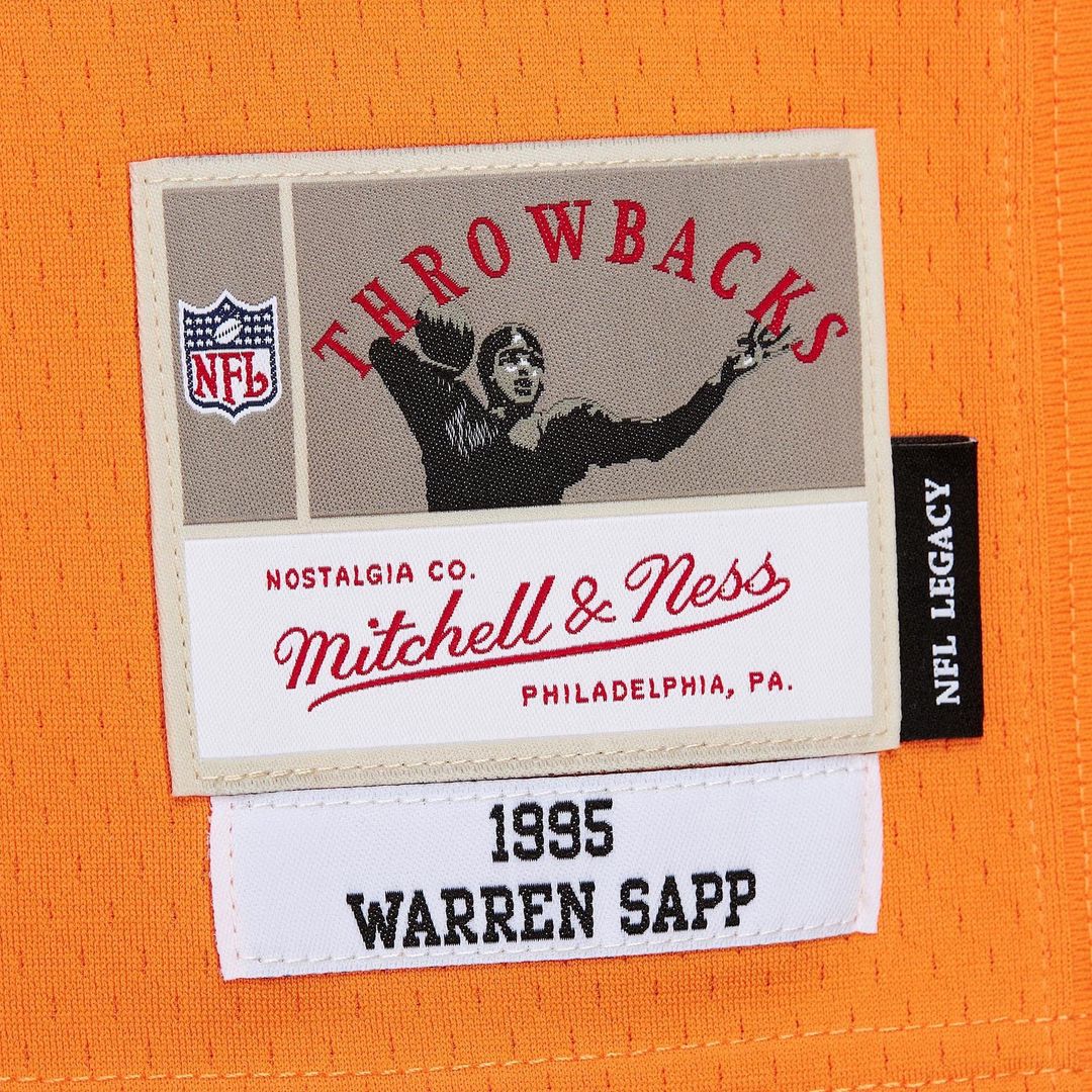 Men's Tampa Bay Buccaneers Warren Sapp Red 2002 Legacy Replica NFL Football Jersey - view 20