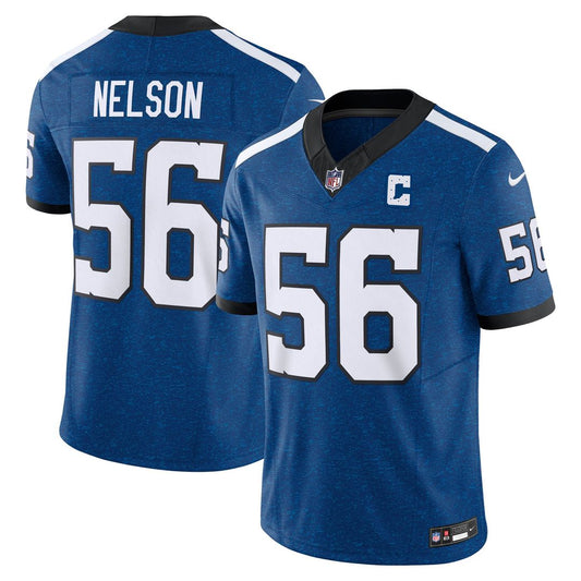 Men's Indianapolis Colts Quenton Nelson Blue Limited NFL Football Jersey - view 1