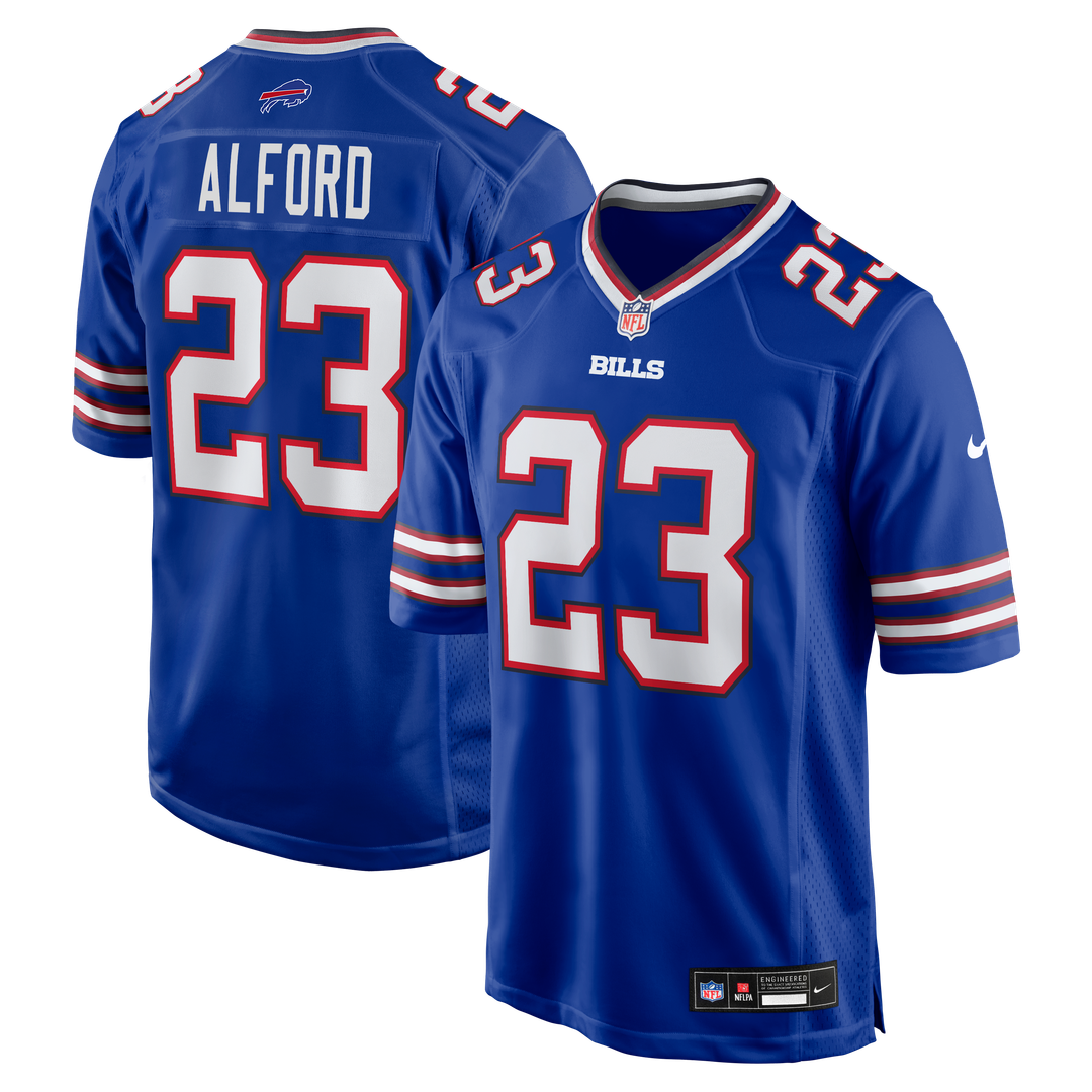 Men's Buffalo Bills Dee Alford Royal Team Game NFL Football Jersey - view 1