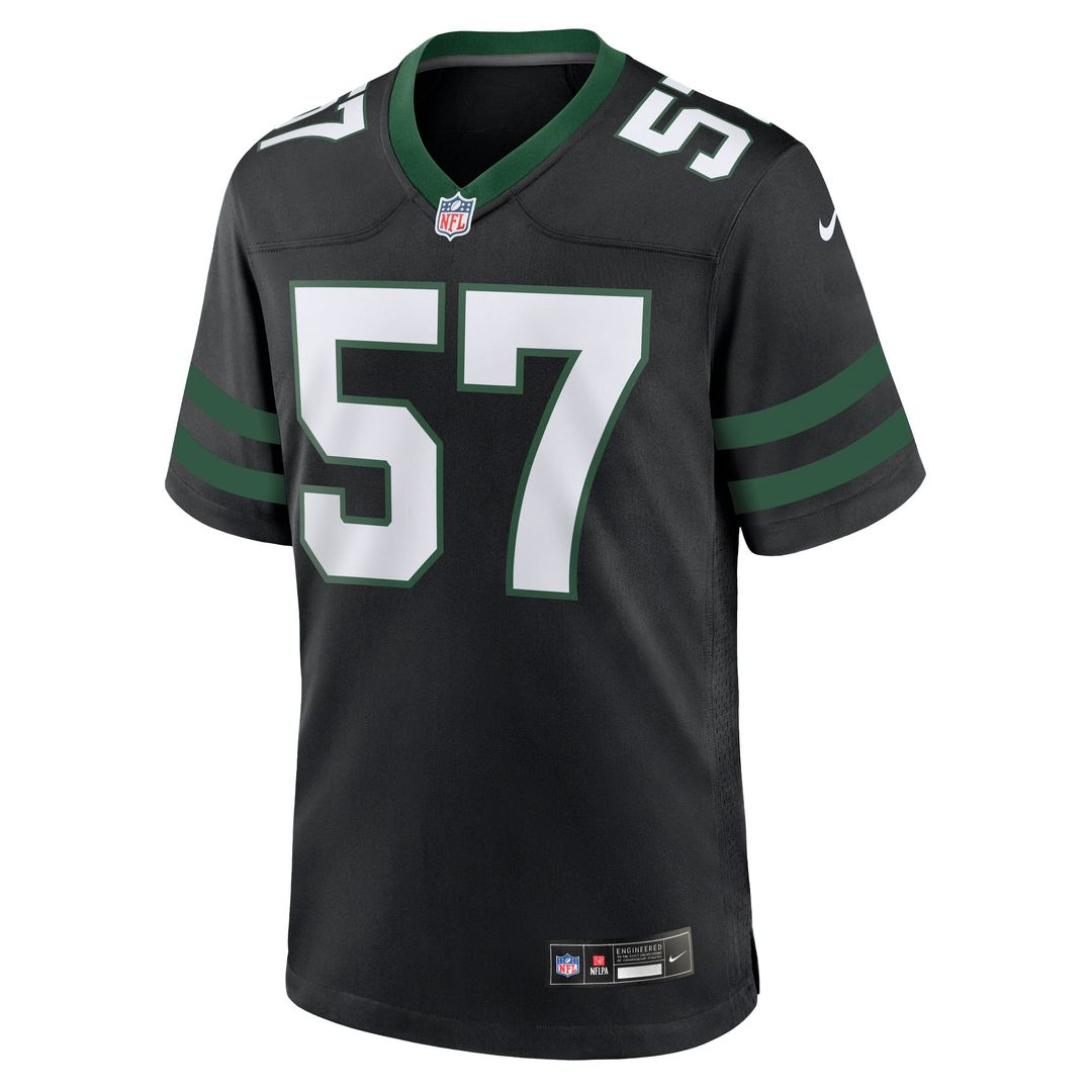 Men's New York Jets C.J. Mosley Legacy White Game NFL Football Jersey - view 8