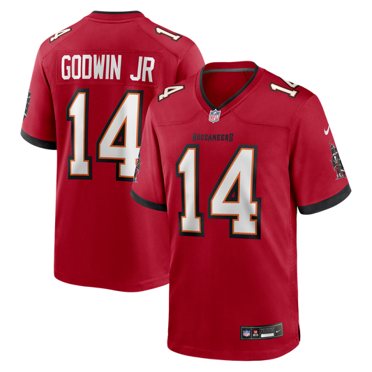 Men's Tampa Bay Buccaneers Chris Godwin Jr. Red Game NFL Football Jersey - view 1