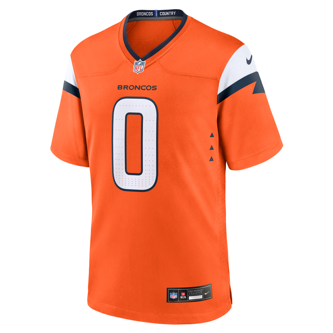 Men's Denver Broncos Jonathon Cooper Orange Team Game NFL Football Jersey - view 2