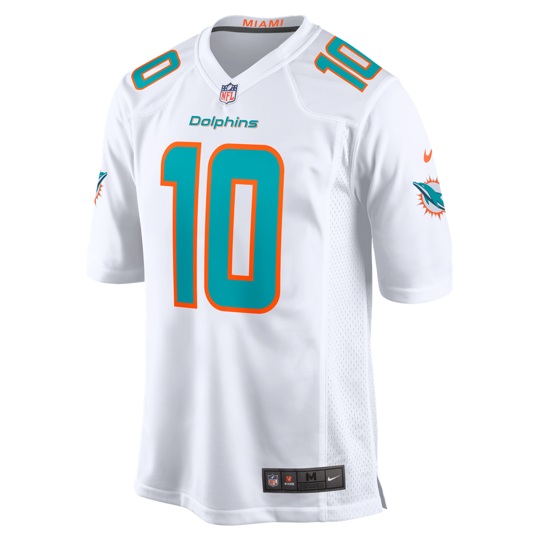 Men's Miami Dolphins Jacob Rodriguez Aqua Alternate Game NFL Football Jersey - view 14