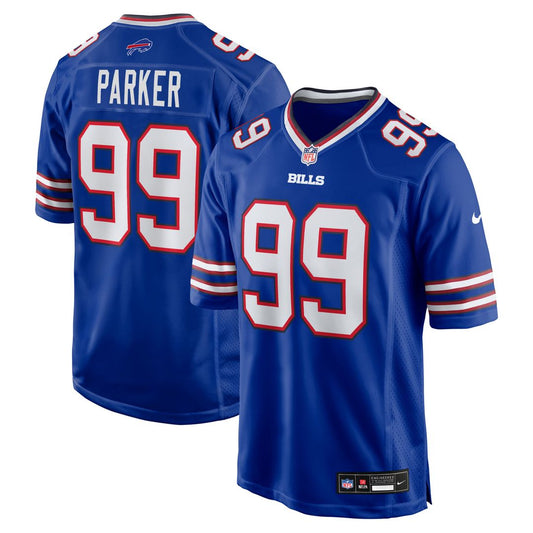 Men's Buffalo Bills T.J. Parker Royal Game NFL Football Jersey - view 1