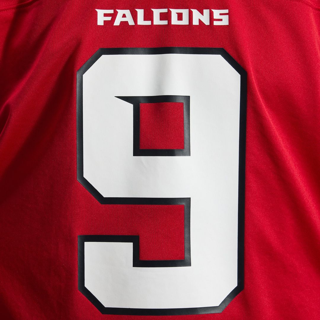 Men's Atlanta Falcons Michael Penix Jr. White Game NFL Football Jersey - view 31