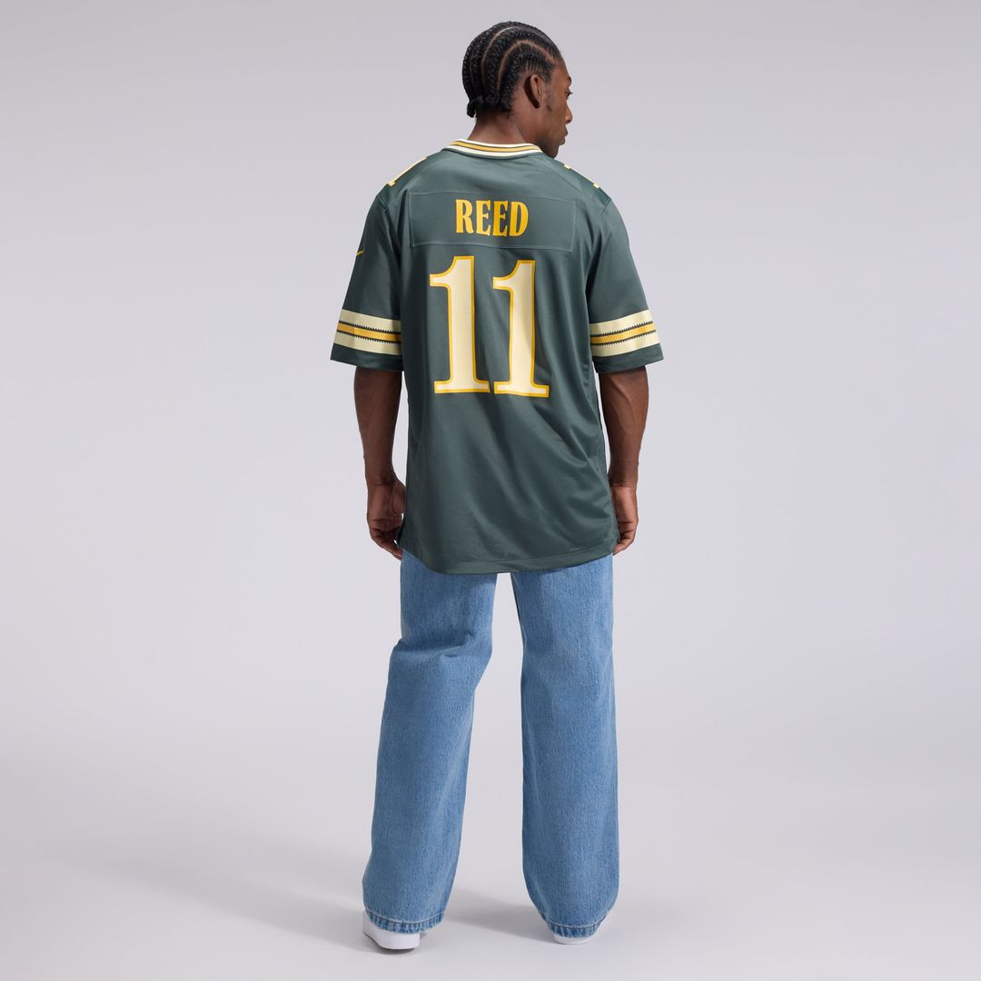 Men's Green Bay Packers Jayden Reed Green 2026 Rivalries Collection Game NFL Football Jersey - view 6