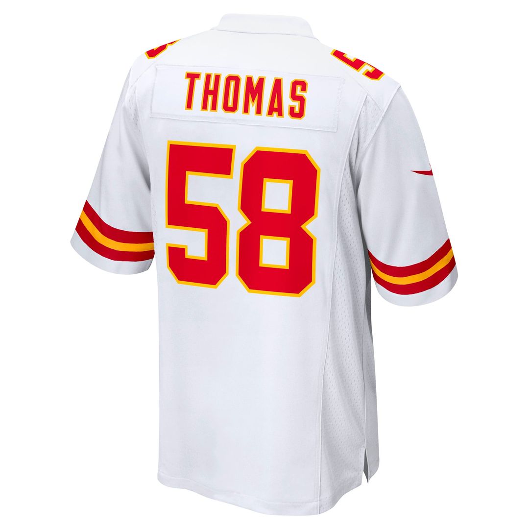 Men's Kansas City Chiefs Derrick Thomas Red Game NFL Football Jersey - view 19