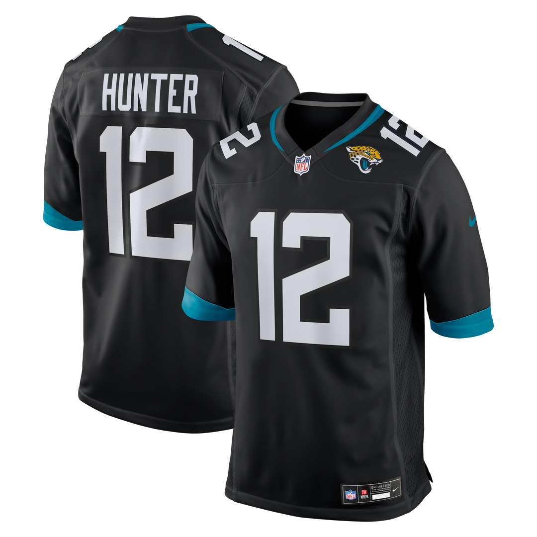 Men's Jacksonville Jaguars Travis Hunter Black Alternate Game NFL Football Jersey - view 15