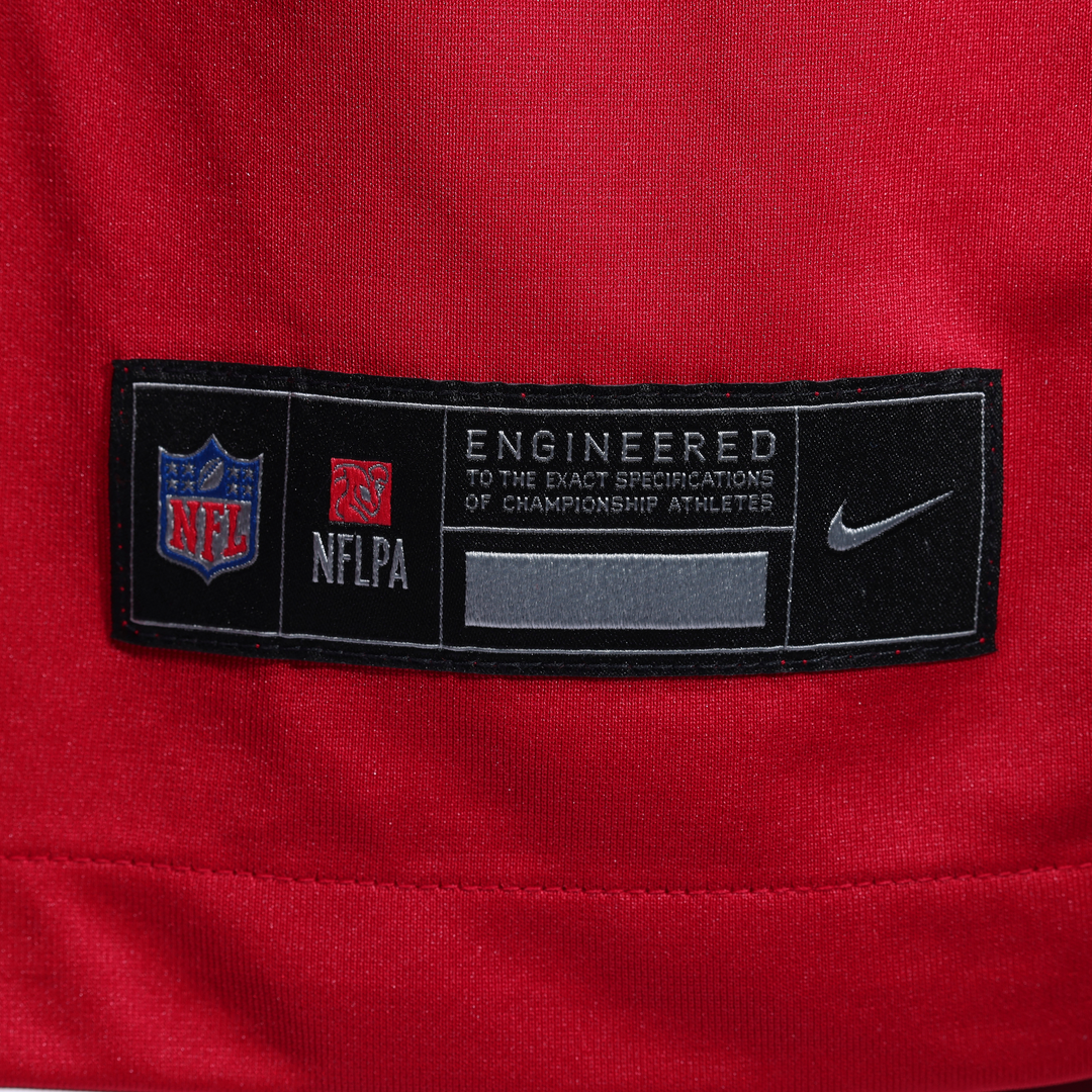 Men's San Francisco 49ers Marques Sigle Scarlet Team Game NFL Football Jersey - view 6