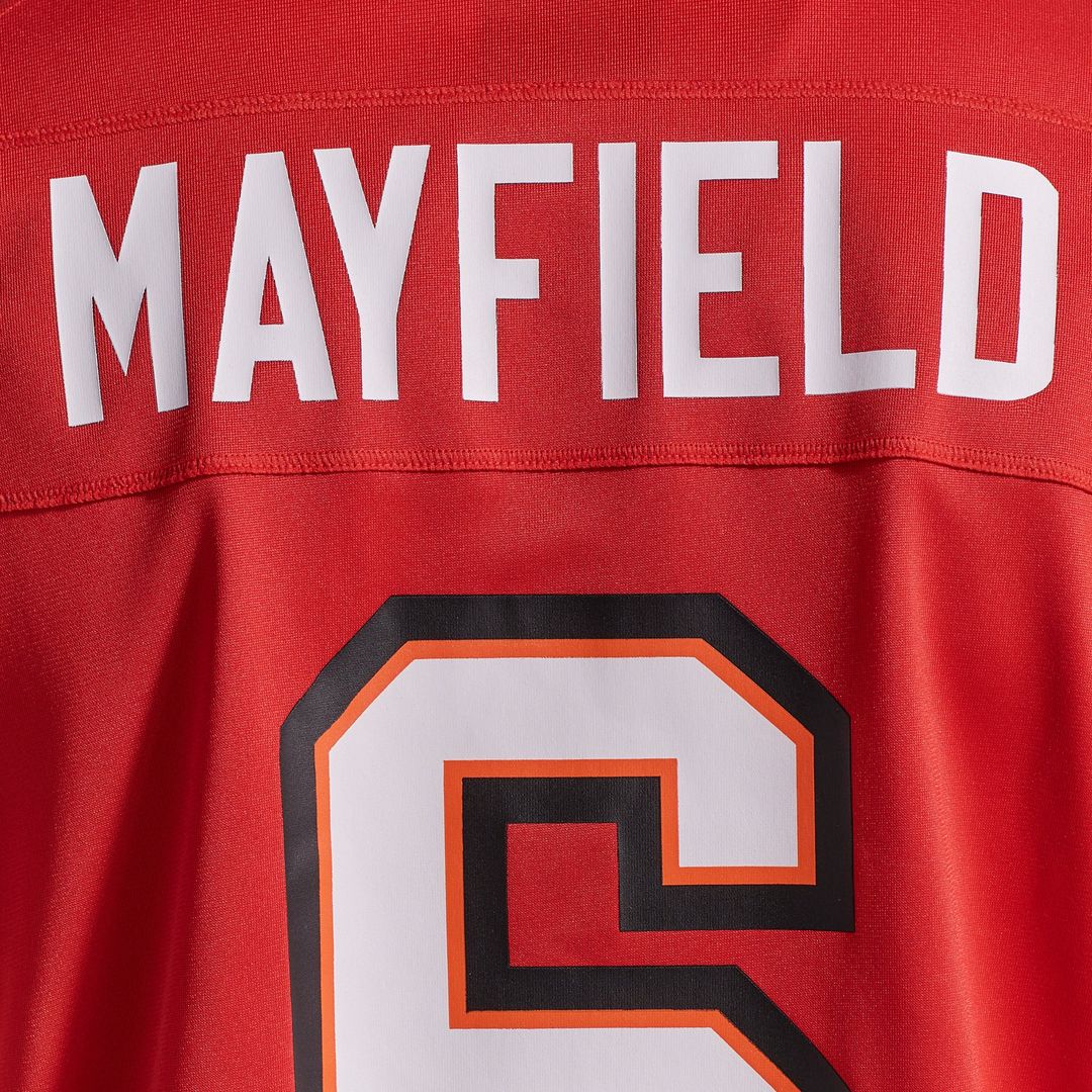 Men's Tampa Bay Buccaneers Baker Mayfield White Away Game NFL Football Jersey - view 60