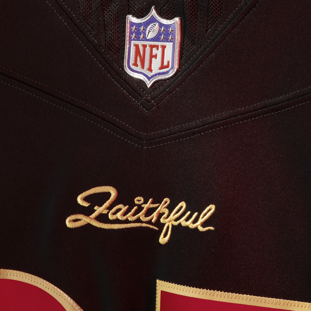 Men's San Francisco 49ers Nick Bosa Black Rivalries Collection Stitched Limited NFL Football Jersey - view 12