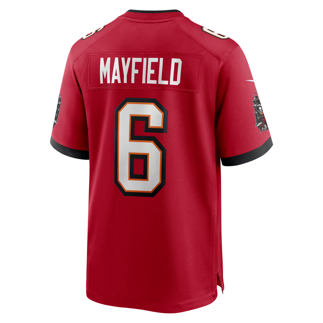 Men's Tampa Bay Buccaneers Baker Mayfield White Away Game NFL Football Jersey - view 56