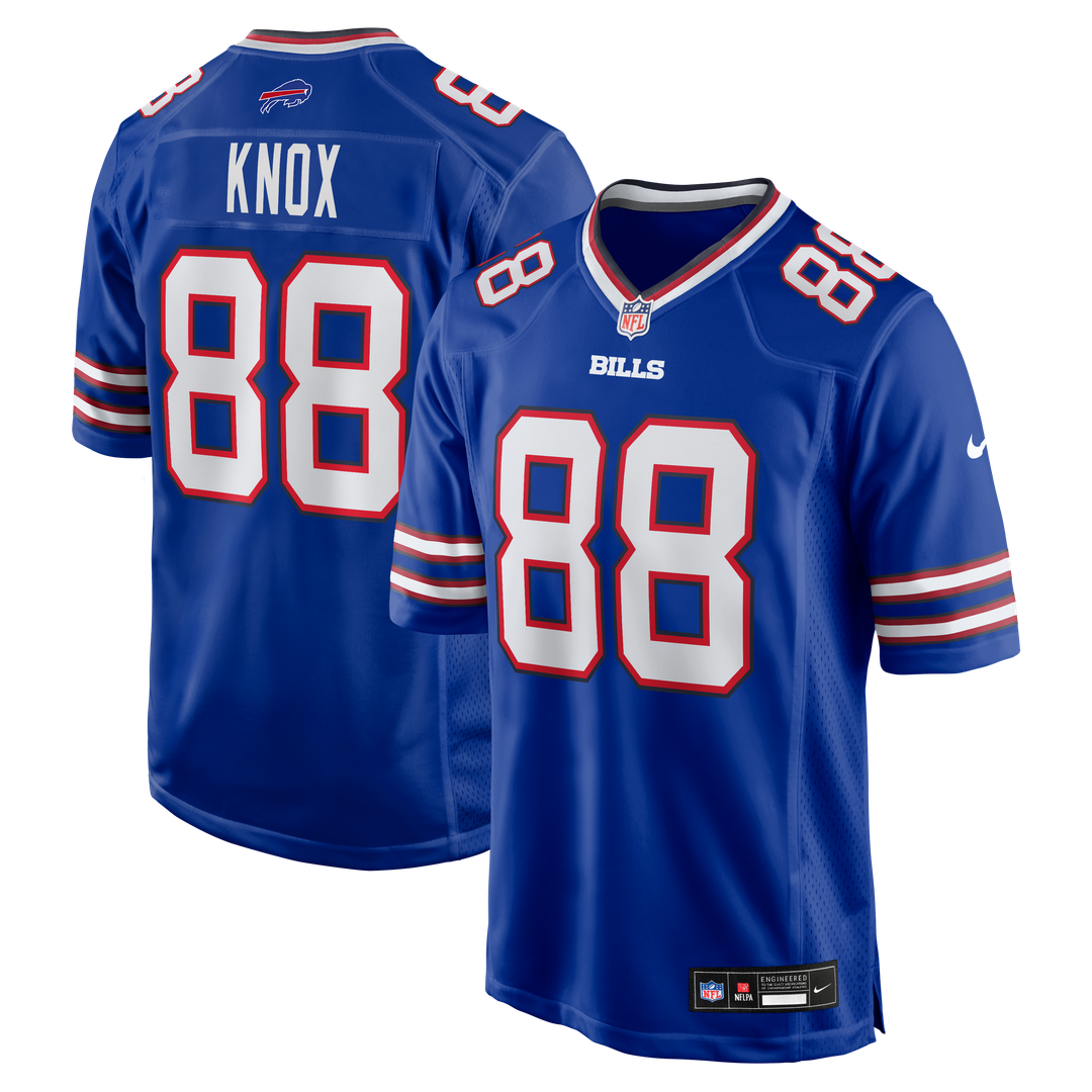 Men's Buffalo Bills Dawson Knox Royal Game NFL Football Jersey - view 1