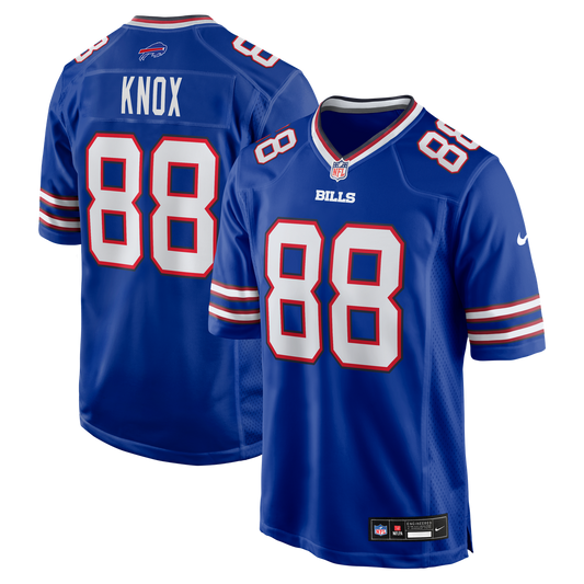 Men's Buffalo Bills Dawson Knox Royal Game NFL Football Jersey - view 1