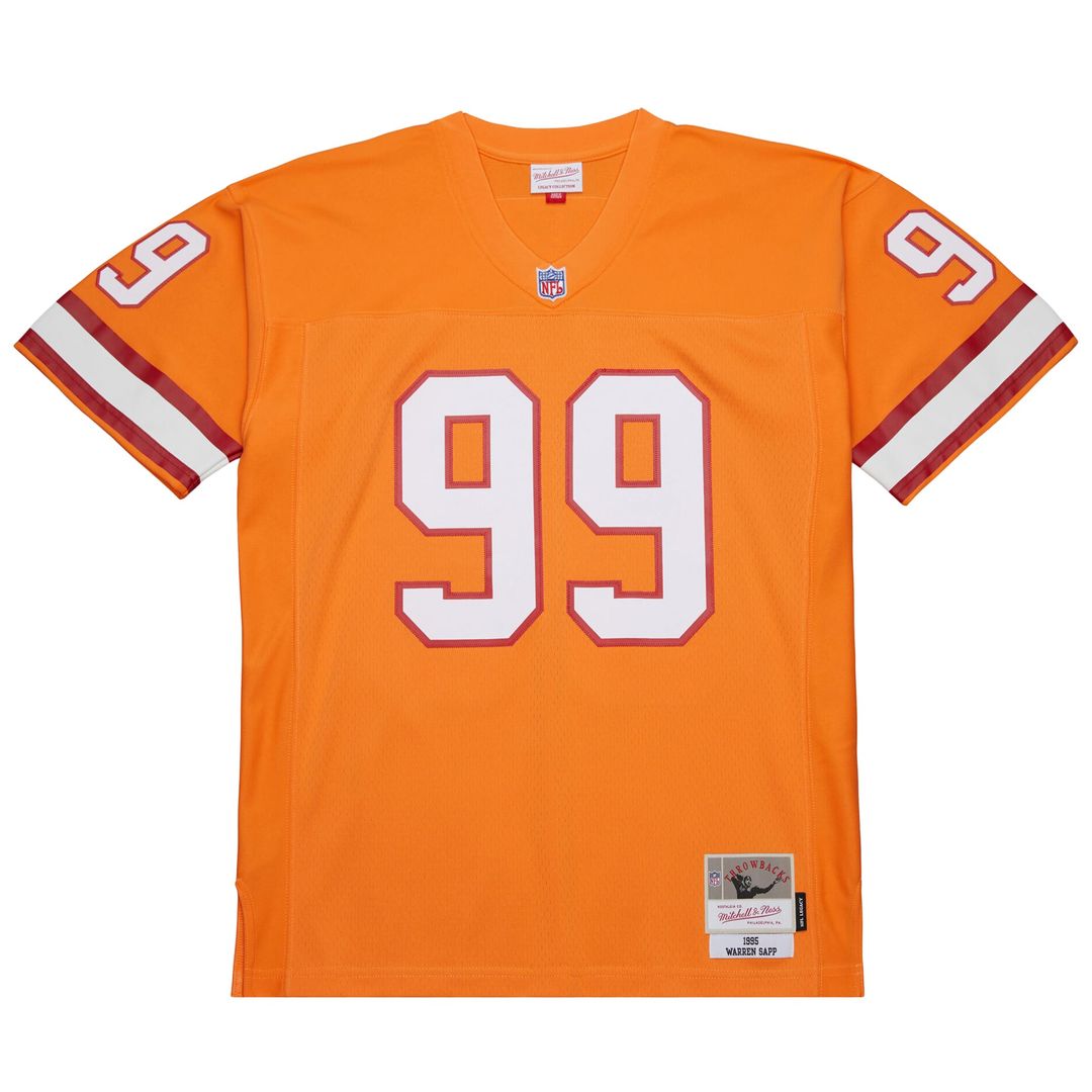 Men's Tampa Bay Buccaneers Warren Sapp Red 2002 Legacy Replica NFL Football Jersey - view 16