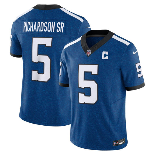Men's Indianapolis Colts Anthony Richardson Royal Limited NFL Football Jersey - view 1