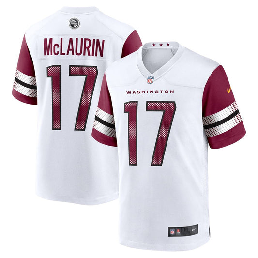 Men's Washington Commanders Terry McLaurin White Game NFL Football Jersey - view 1