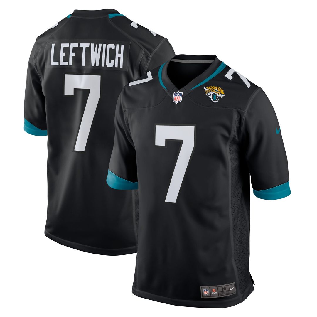 Men's Jacksonville Jaguars Byron Leftwich Teal Retired Player Game NFL Football Jersey - view 17