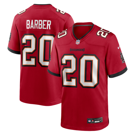 Men's Tampa Bay Buccaneers Ronde Barber Red Game NFL Football Jersey - view 1