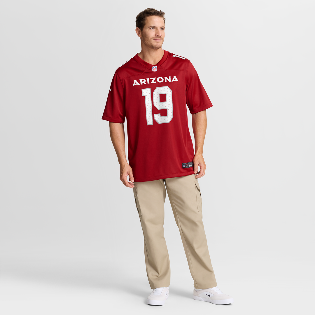 Men's Arizona Cardinals Carson Beck Cardinal Game NFL Football Jersey - view 2