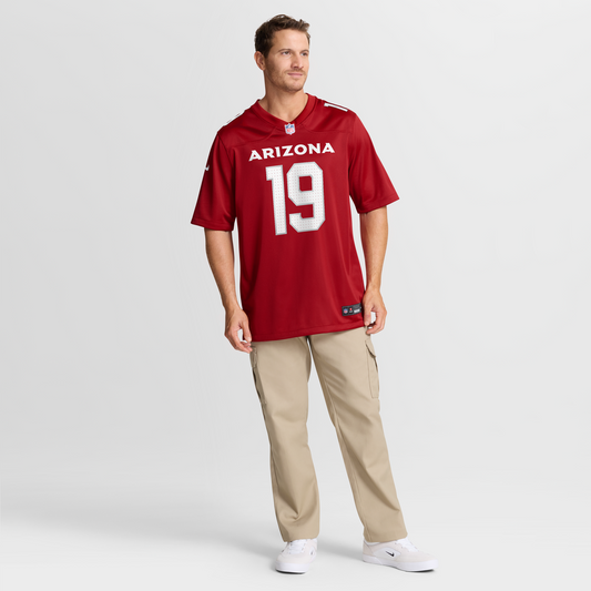 Men's Arizona Cardinals Carson Beck Cardinal Game NFL Football Jersey - view 2