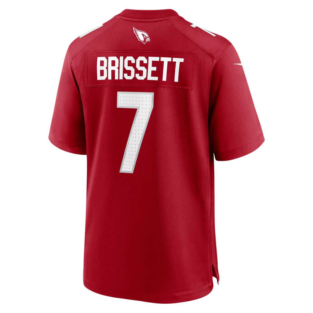 Men's Arizona Cardinals Jacoby Brissett Cardinal Team Game NFL Football Jersey - view 3