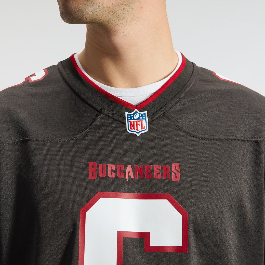 Men's Tampa Bay Buccaneers Baker Mayfield White Away Game NFL Football Jersey - view 38
